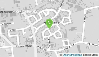 Bekijk kaart van Van Beek Montage B.V.  in Kootwijkerbroek