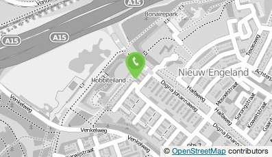 Bekijk kaart van Eetcafe Kordon in Hoogvliet Rotterdam
