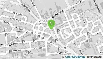 Bekijk kaart van Financieel Online in Scheemda