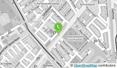 Bekijk kaart van Van der Waard Bouwconsulting  in Rijswijk (Zuid-Holland)