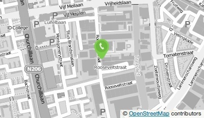 Bekijk kaart van De 'Regenboog' Milieubewust Schoonmaken in Leiden