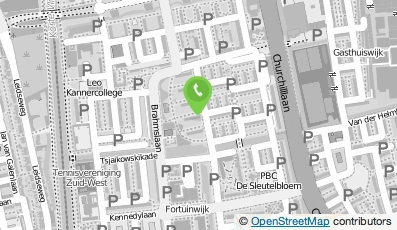 Bekijk kaart van Traffic one-way en dienstverlening in Leiden
