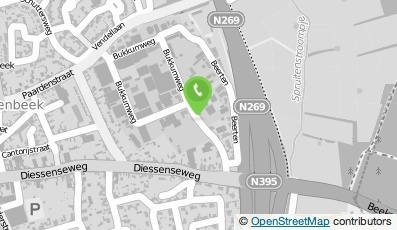 Bekijk kaart van Fenix Glas B.V. in Hilvarenbeek