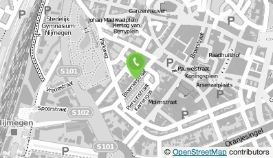 Bekijk kaart van Media Center Nijmegen in Nijmegen
