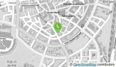 Bekijk kaart van Café 'De Saeck' in Bergen op Zoom