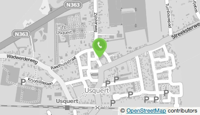 Bekijk kaart van Stichting Dorpscentrum Usquert in Usquert