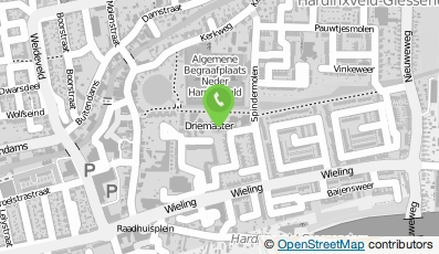 Bekijk kaart van Kinderopvang Splash in Hardinxveld-Giessendam