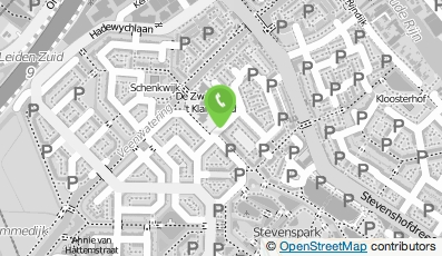 Bekijk kaart van BSO Stevenshof Kanjers in Leiden
