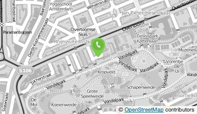 Bekijk kaart van Vondelpark in Amsterdam