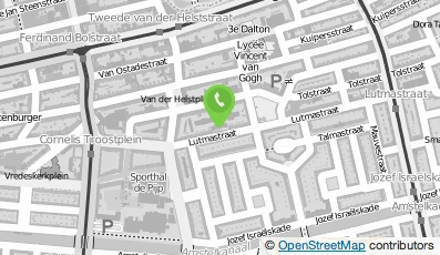 Bekijk kaart van Kinderopvang Iduna in Amsterdam