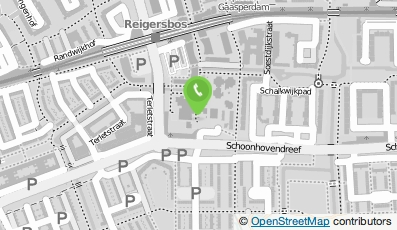 Bekijk kaart van Kinderopvang Reigersbos in Amsterdam