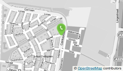 Bekijk kaart van Hoveniersbedrijf Dennis Pieper in Oosterhout (Gelderland)