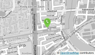 Bekijk kaart van ZP creatie en productie in Koog aan De Zaan