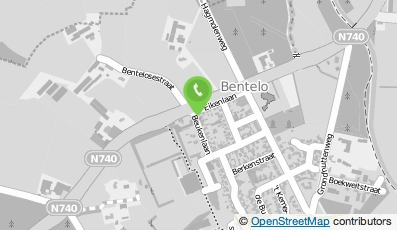 Bekijk kaart van Blush in Bentelo