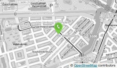 Bekijk kaart van Topslijter Westerpark in Amsterdam