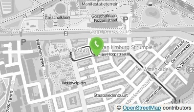 Bekijk kaart van Rosa Asbreuk  in Amsterdam