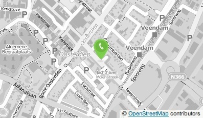 Bekijk kaart van SHW Isolatie Noord in Veendam