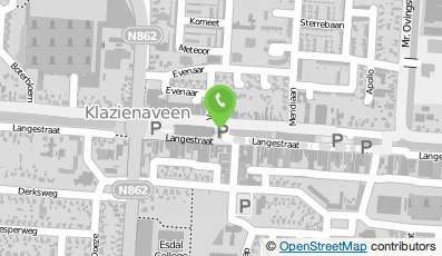 Bekijk kaart van Het Zwarte Schaap in Klazienaveen