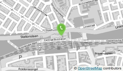 Bekijk kaart van NS Stations Ret.bedr. B.V. thodn Starbucks in Breda