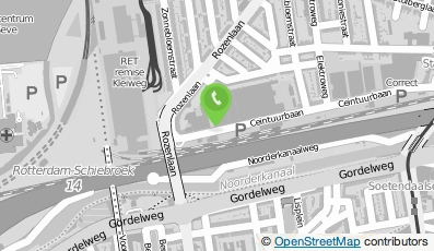 Bekijk kaart van Isero Rotterdam Ceintuurbaan in Rotterdam