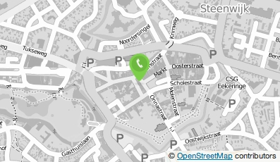 Bekijk kaart van Café de Zwetser in Steenwijk