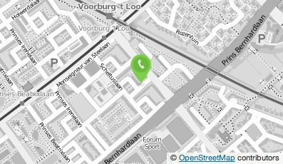 Bekijk kaart van Fysiotherapie VOORBURG 't LOO in Voorburg