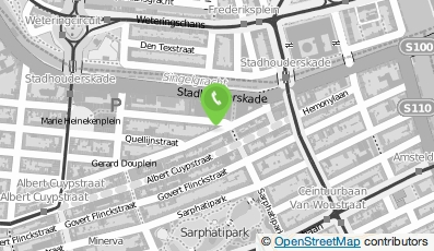 Bekijk kaart van Sagada Projectinrichting in Amsterdam