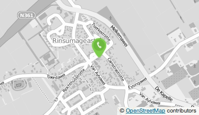 Bekijk kaart van Timmer- en klusbedrijf Jan Dam in Rinsumageast