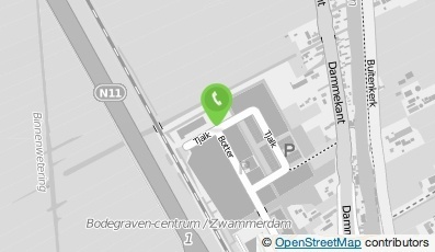 Bekijk kaart van Sitebouwer.com B.V.  in Bodegraven