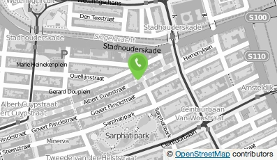 Bekijk kaart van Repose in Amsterdam