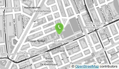 Bekijk kaart van Paul Bergman in Amsterdam