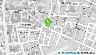 Bekijk kaart van V.O.F. 't Scheef Wiel Fietsen in Roosendaal