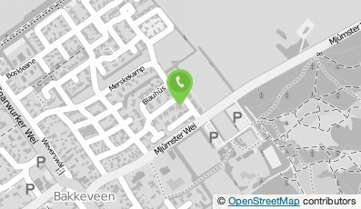Bekijk kaart van Handelsschuur BG in Bakkeveen