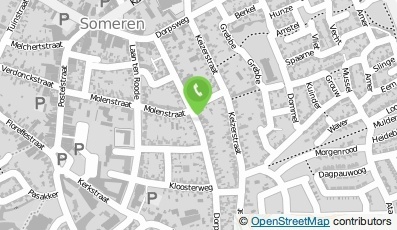 Bekijk kaart van Kinderopvang Klein & Fijn in Someren
