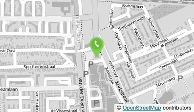 Bekijk kaart van Fysiotherapiepraktijk 't Stadshart in Hoogezand