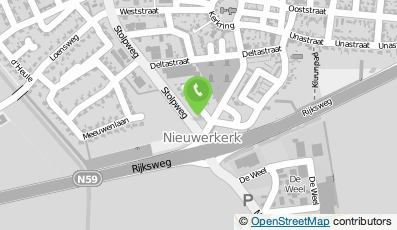 Bekijk kaart van A.W. in 't Veld Transport in Nieuwerkerk