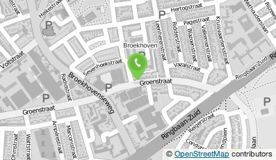 Bekijk kaart van Kittersbedrijf v Spaendonk in Goirle
