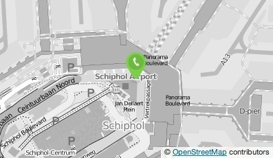 Bekijk kaart van Enterprise Rent-A-Car Airport Schiphol in Amsterdam