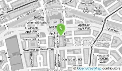 Bekijk kaart van bureau Brandeis B.V. in Amsterdam