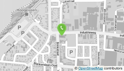 Bekijk kaart van Brandweerpost Hoogeveen in Hoogeveen