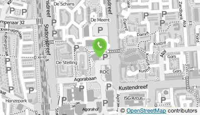 Bekijk kaart van Kubus/Kunstlink Flevolnd/FleCk exp.centr. cult.educ. Flevolnd in Lelystad