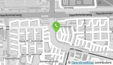 Bekijk kaart van ABS/AMS/IEH in Haarlem