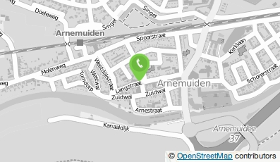 Bekijk kaart van Atelier Jaffari in Arnemuiden