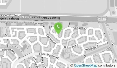 Bekijk kaart van Tennisschool Friesland  in Leeuwarden