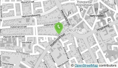 Bekijk kaart van Resturant Fusia in Deurne