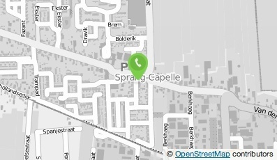Bekijk kaart van Sproetje & Ko in Sprang-Capelle