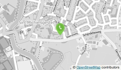 Bekijk kaart van Maatschap Fysiotherapeuten Achter De Blauwe Deur in Sint-Michielsgestel