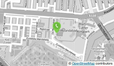 Bekijk kaart van Woest Zuid Miranda in Amsterdam