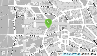 Bekijk kaart van Tandheelkundig Centrum Nederland Bergen Centre Ville in Bergen (Noord-Holland)