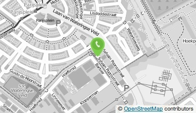 Bekijk kaart van Basic Fit Den Haag Sylvain Poonsstraat in Den Haag